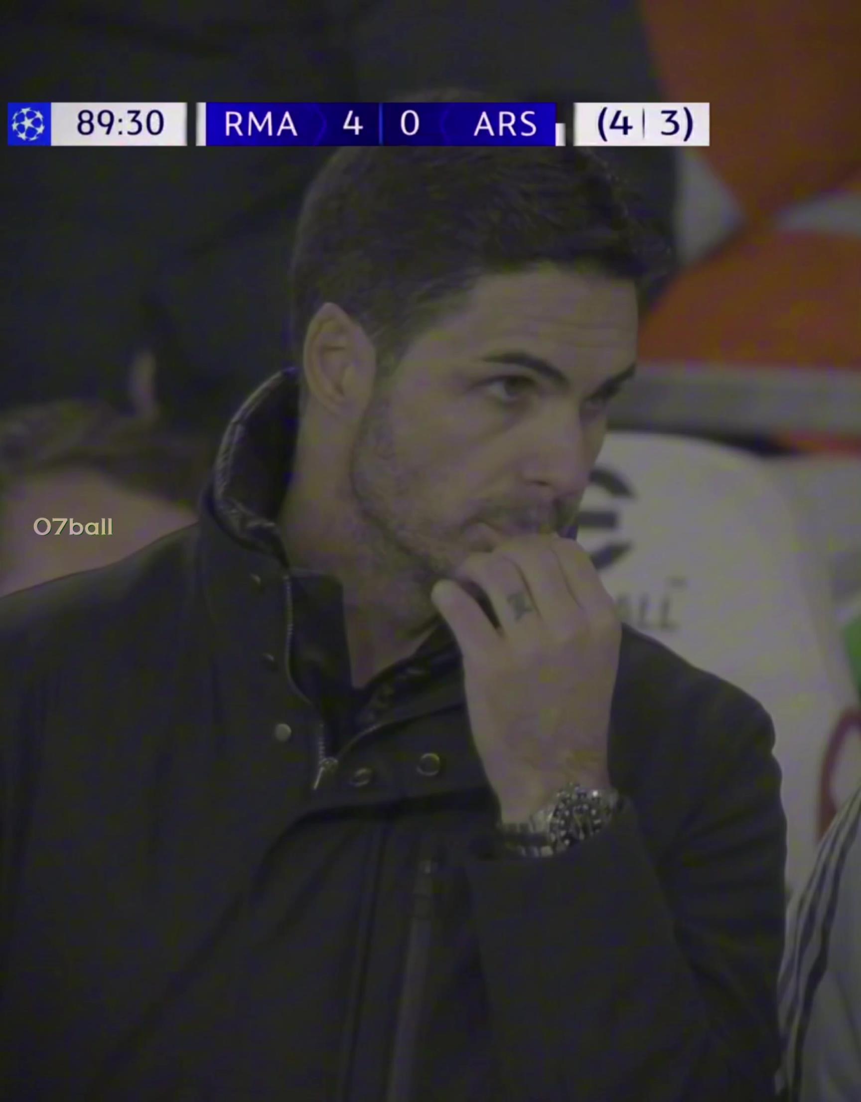 國外球迷：這是皇馬4-3逆轉阿森納場景，你敢信嗎？