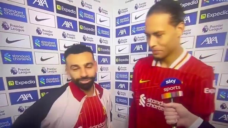 都續約啦~范迪克：卡拉格不選你全場最佳？薩拉赫：他不會選我