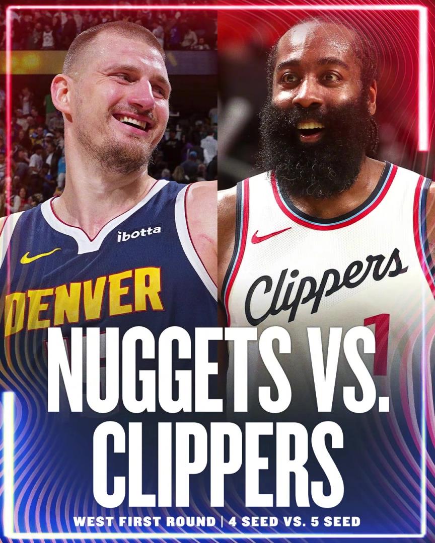 帶隊的神！哈登率快船鎖定西部第5，生涯從未缺席過季后賽！