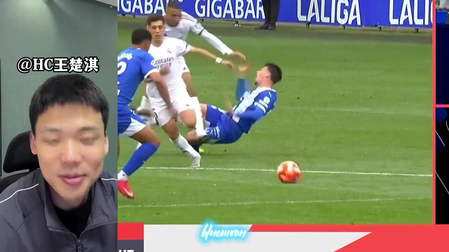 王楚淇銳評姆總紅牌：我龜哥踢急眼發瘋了 沒得洗 看歐冠發揮了