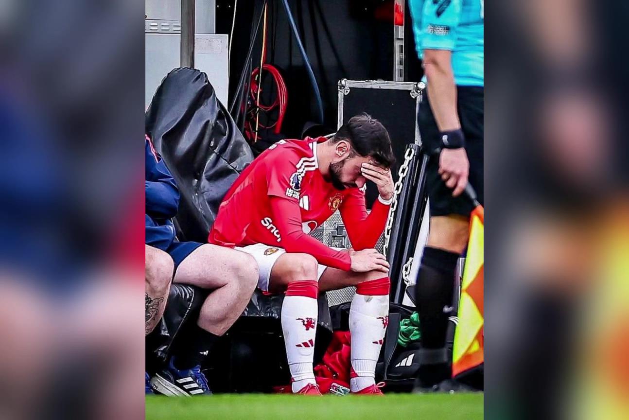 絕望了！B費被換下在場邊失望扶額，賽后稱丟球全是己方失誤