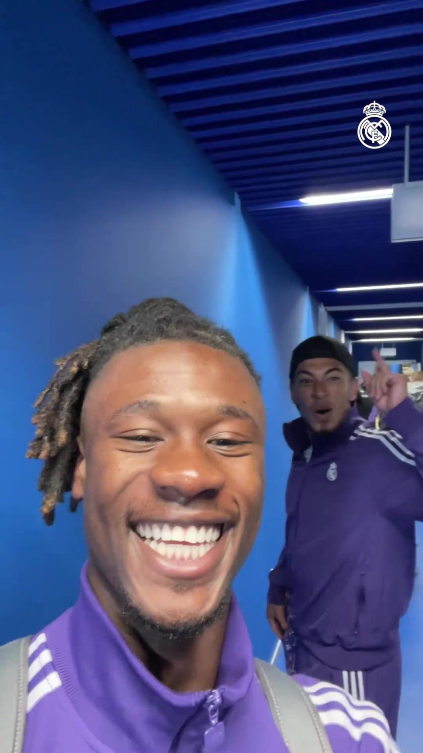 是誰搶了進球功臣的戲啊卡馬文加：歐冠我們會為逆轉而戰