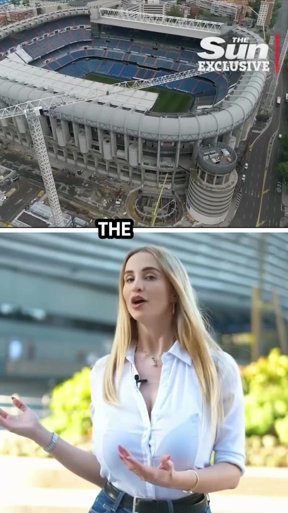 皇馬女主持預測歐冠比分，請原諒我??！我的全部精力都被身材吸引